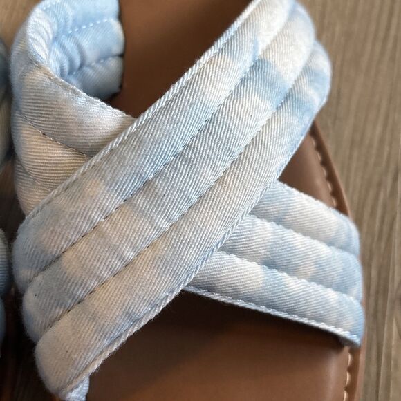 New Shade & Shore Women's Perla Crossband Slide Sandal Size 10 - Picture 5 of 6